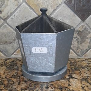 Rae Dunn Metal Organizer